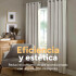 Cortina 100% Blackout 2Paños 140x220 Textura Lino Doble Faz Variante Color Beige