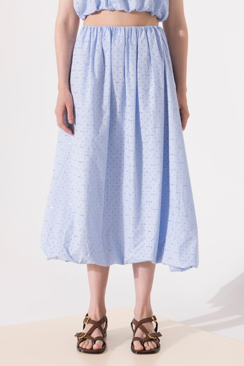 POLLERA HOPE Celeste