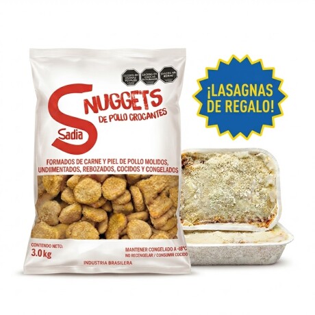 Nuggets Sadia 3k + 2 Lasagna Mix De Queso Nuggets Sadia 3k + 2 Lasagna Mix De Queso