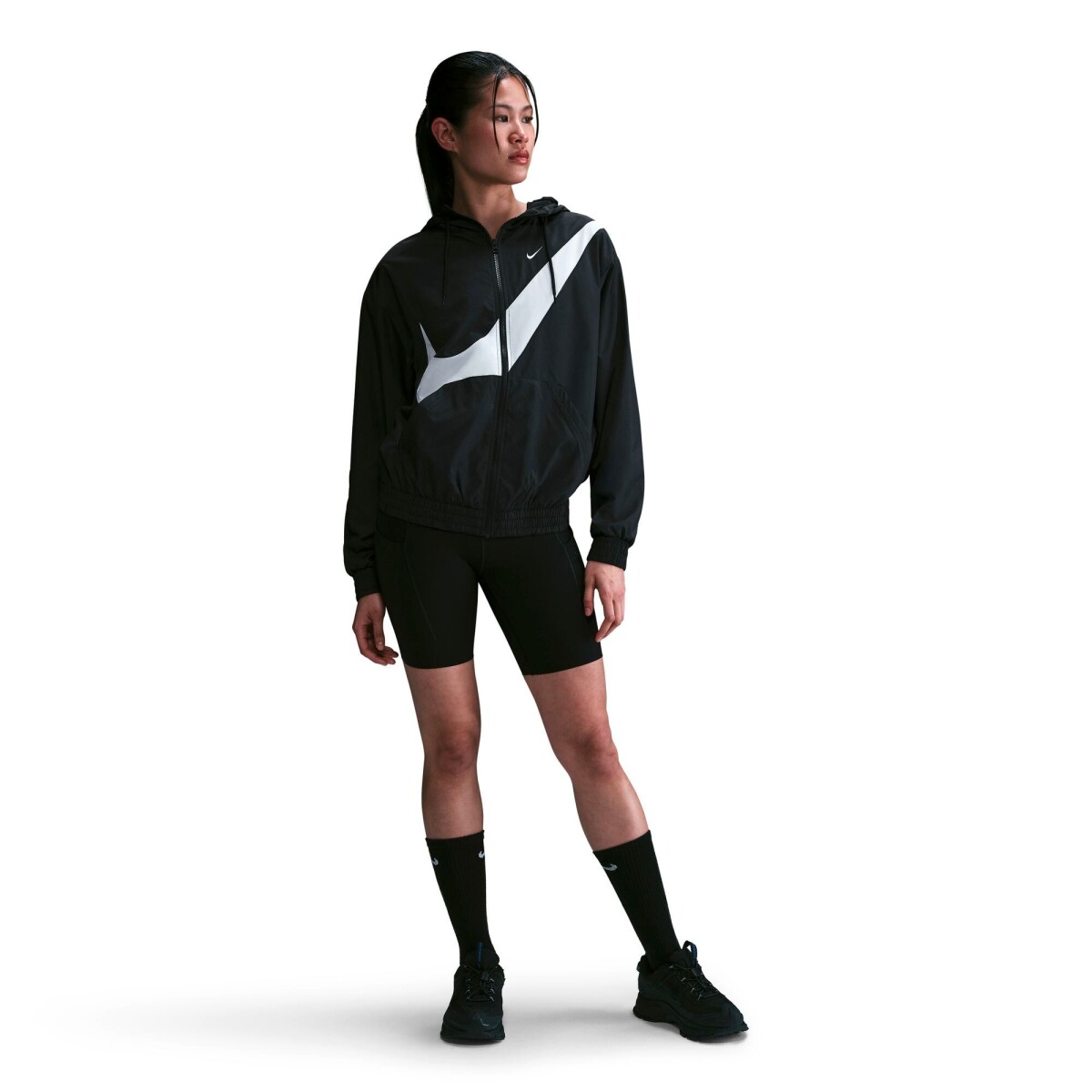 Abrigo Nike Sportswear Classic de Mujer - Negro 