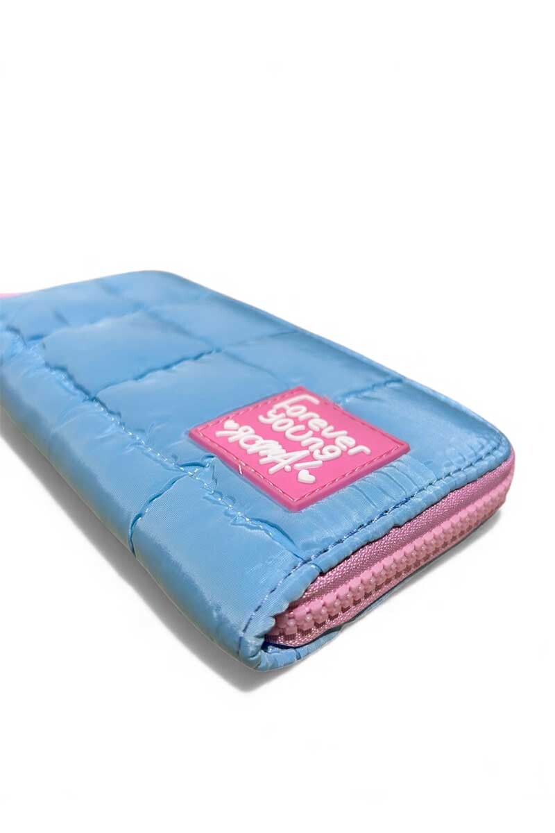 BILLETERA PADDED Celeste