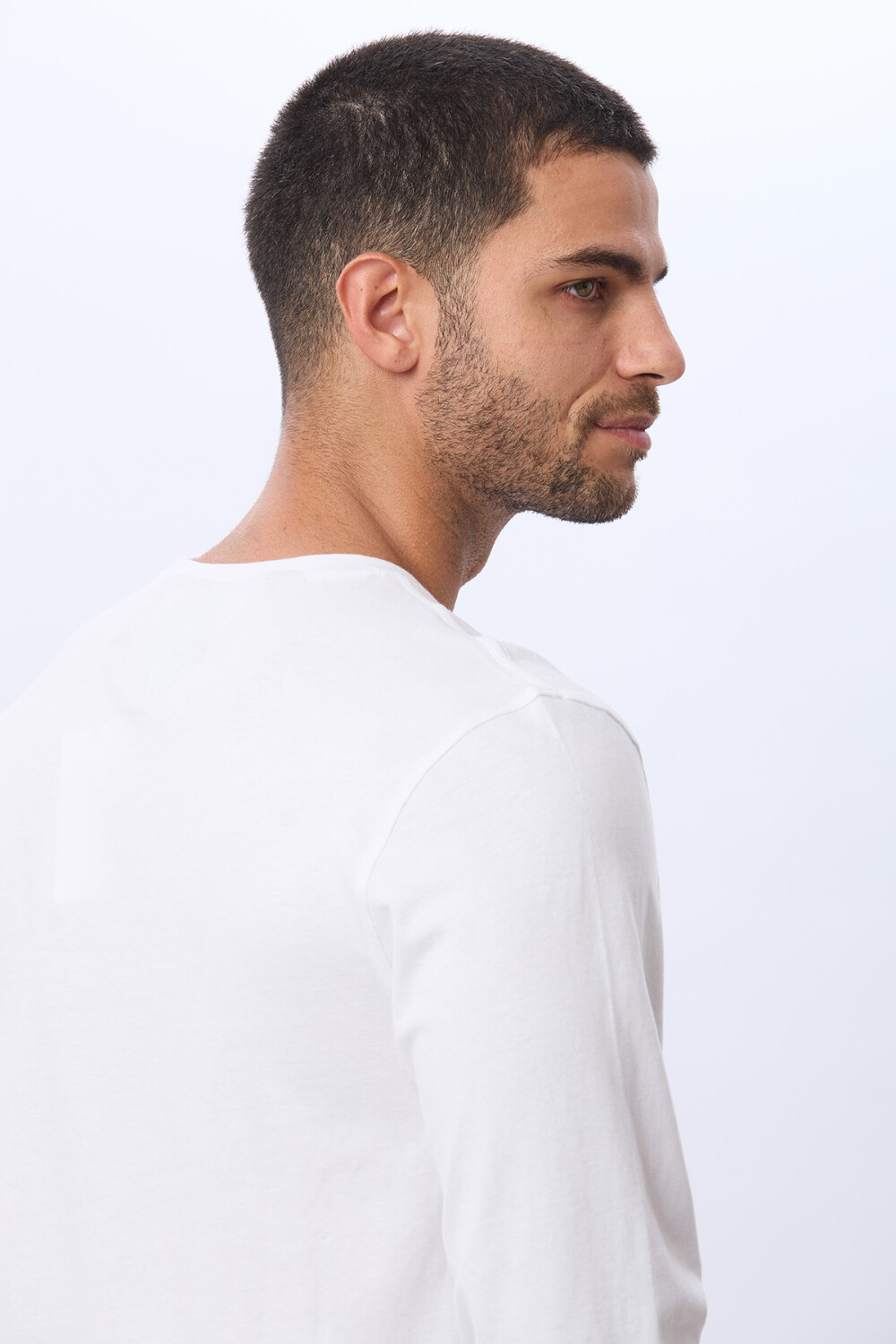 REMERA LISA DE ALGODÓN Blanco