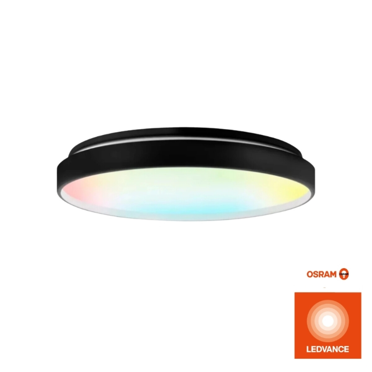 Panel LED LEDVANCE OSRAM Deco Smart Negro De Adosar 32W RGB 