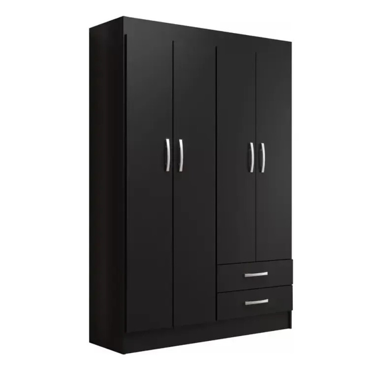 Ropero Armario 4 Puertas 2 Cajones 7 Estantes 