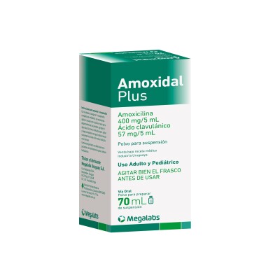 Amoxidal Plus Duo Suspensión 70 Ml. Amoxidal Plus Duo Suspensión 70 Ml.