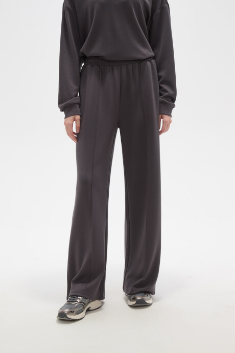 Pantalon Tolina Gris Oscuro