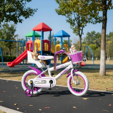 Bicicleta infantil Good Rodado 14 Lila