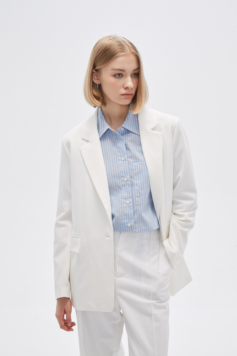 Blazer Abella - Marfil / Off White 