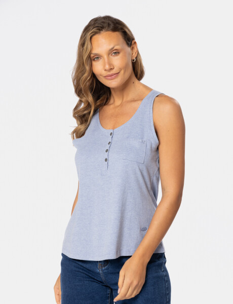 MUSCULOSA LISA Denim