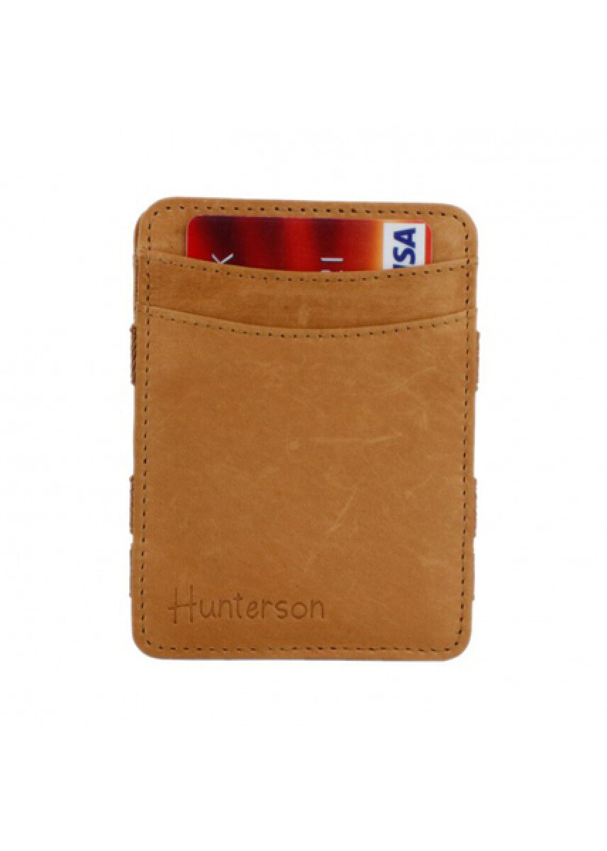 URBAN MAG.COIN WALLET - COGNAC 