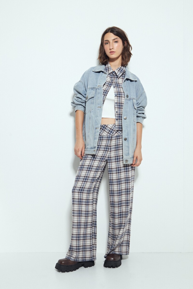 PANTALON CAMBRIDGE Azul Lavado