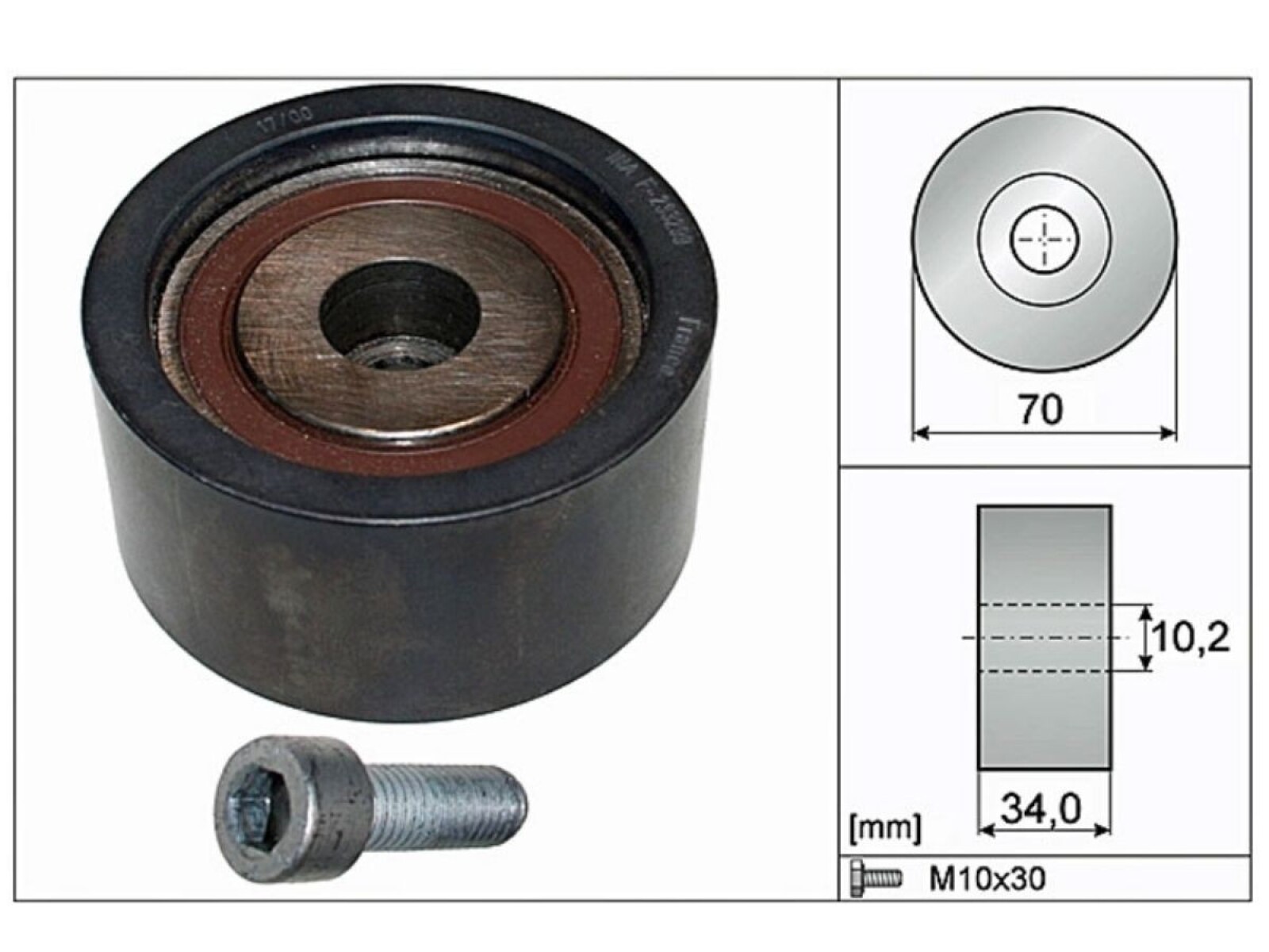 Tensor Guia Correa Dist. Audi A4/A6 94-00 