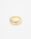 Anillos Chicos Metal Anillo Metal Bold - Dorado