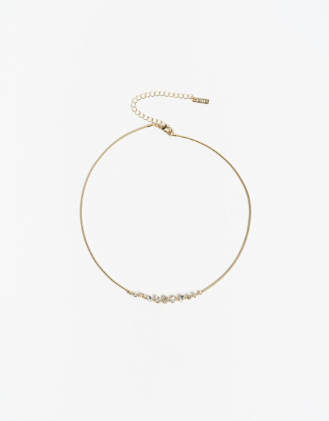 Collares Cortos Strass Collares Cortos, Strass Basics - Dorado