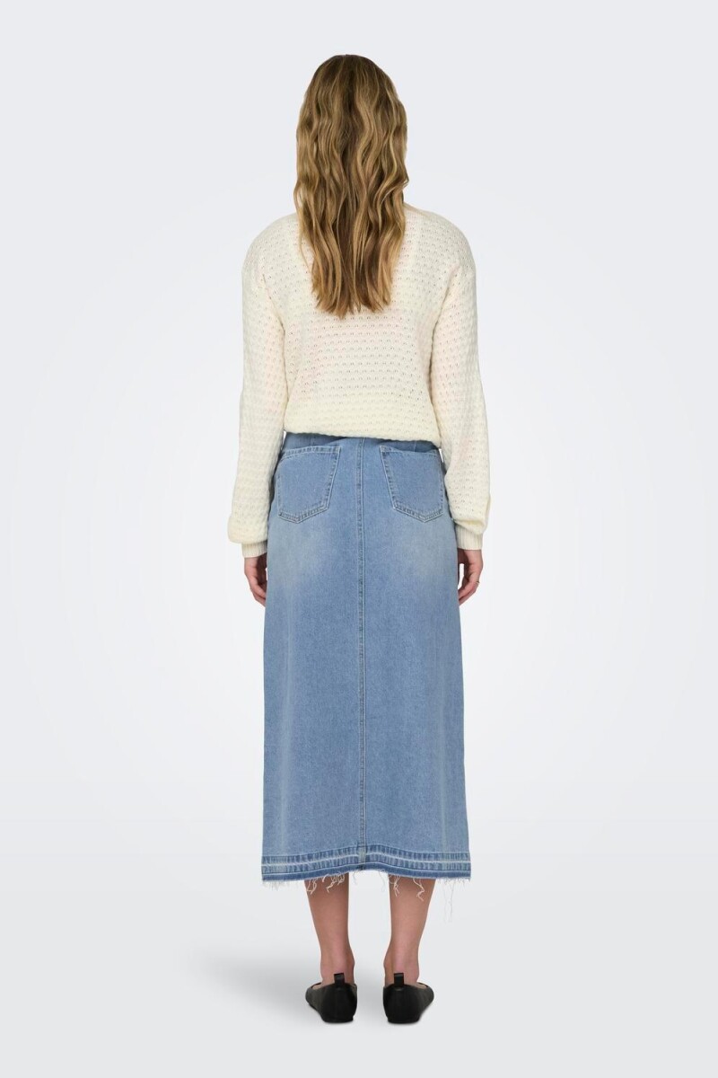 Falda Bella Light Blue Denim