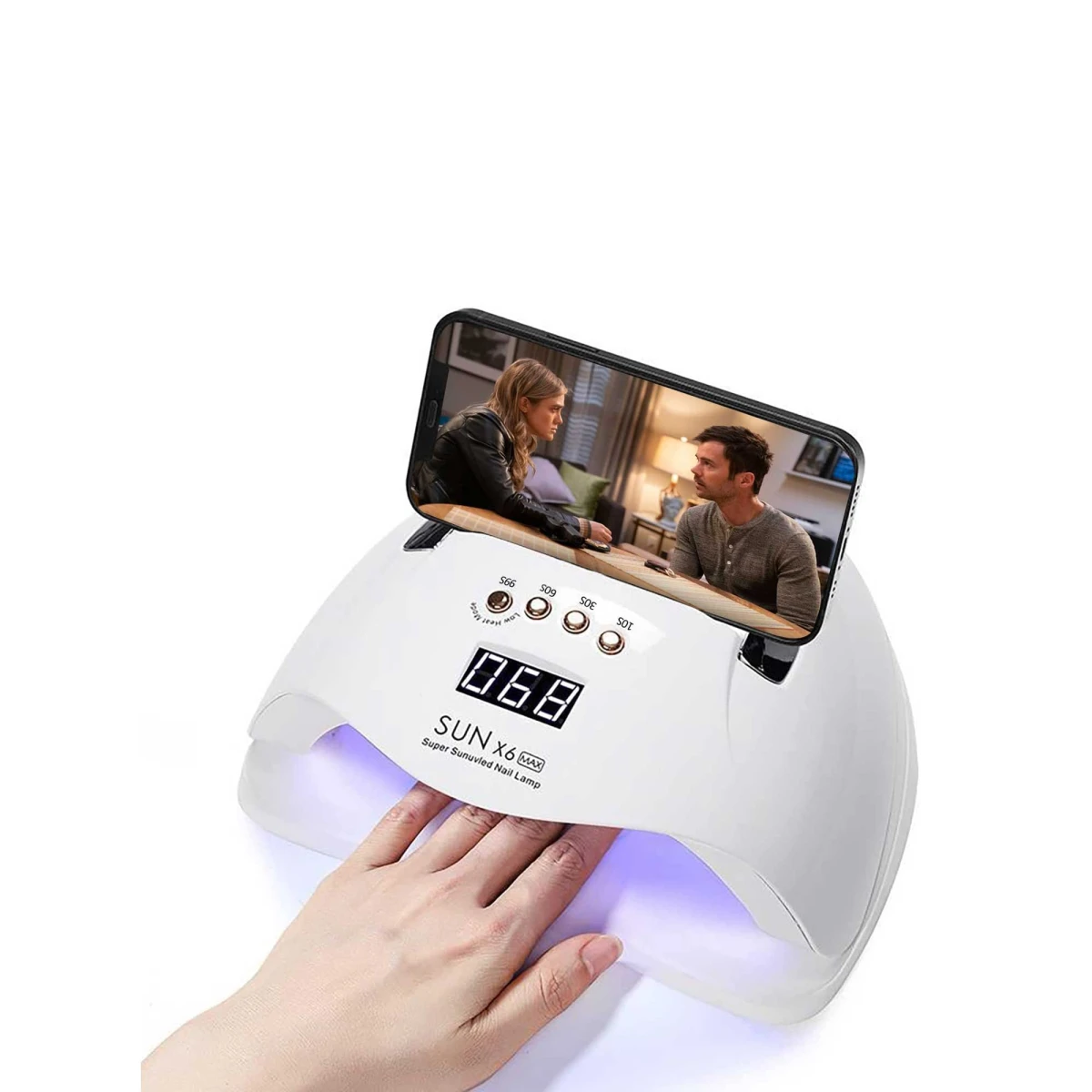 Lámpara UV Secador de Uñas SUN X6 MAX 48W 