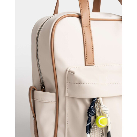 Mochila Sport Blanco Crudo