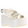 Sandalia TROP con plataforma Offwhite