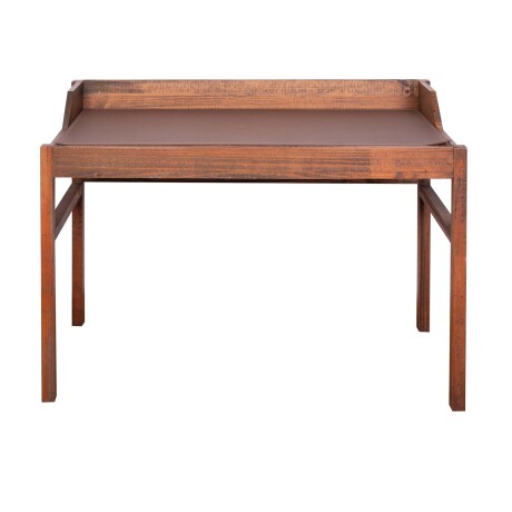 ESCRITORIO MARRÓN MADERA JOB