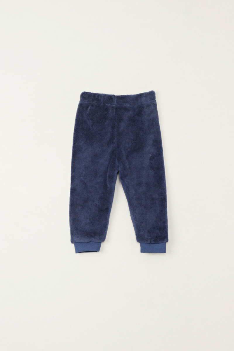 Set pijama polar Azul