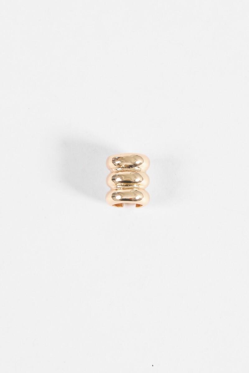 Earcuff wavy dorado