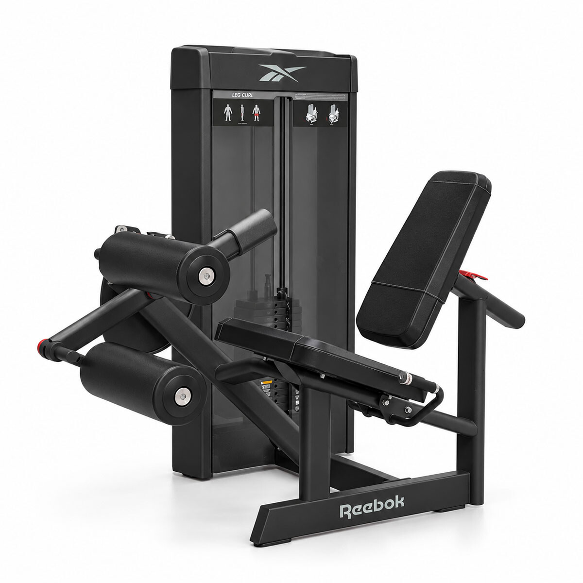 Seated Leg Curl 86kg - EUPHORIA (Negro) 