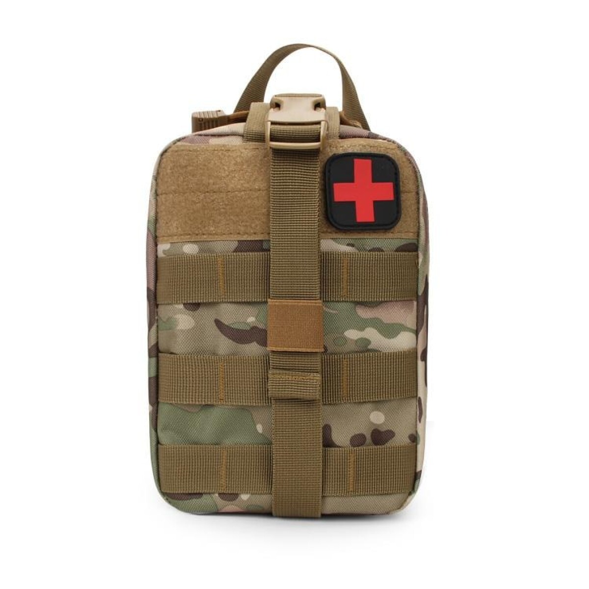 Pouch para botiquín primeros auxilios con molles - Multicam 