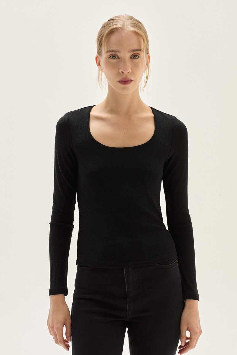 Top Sable - Negro 