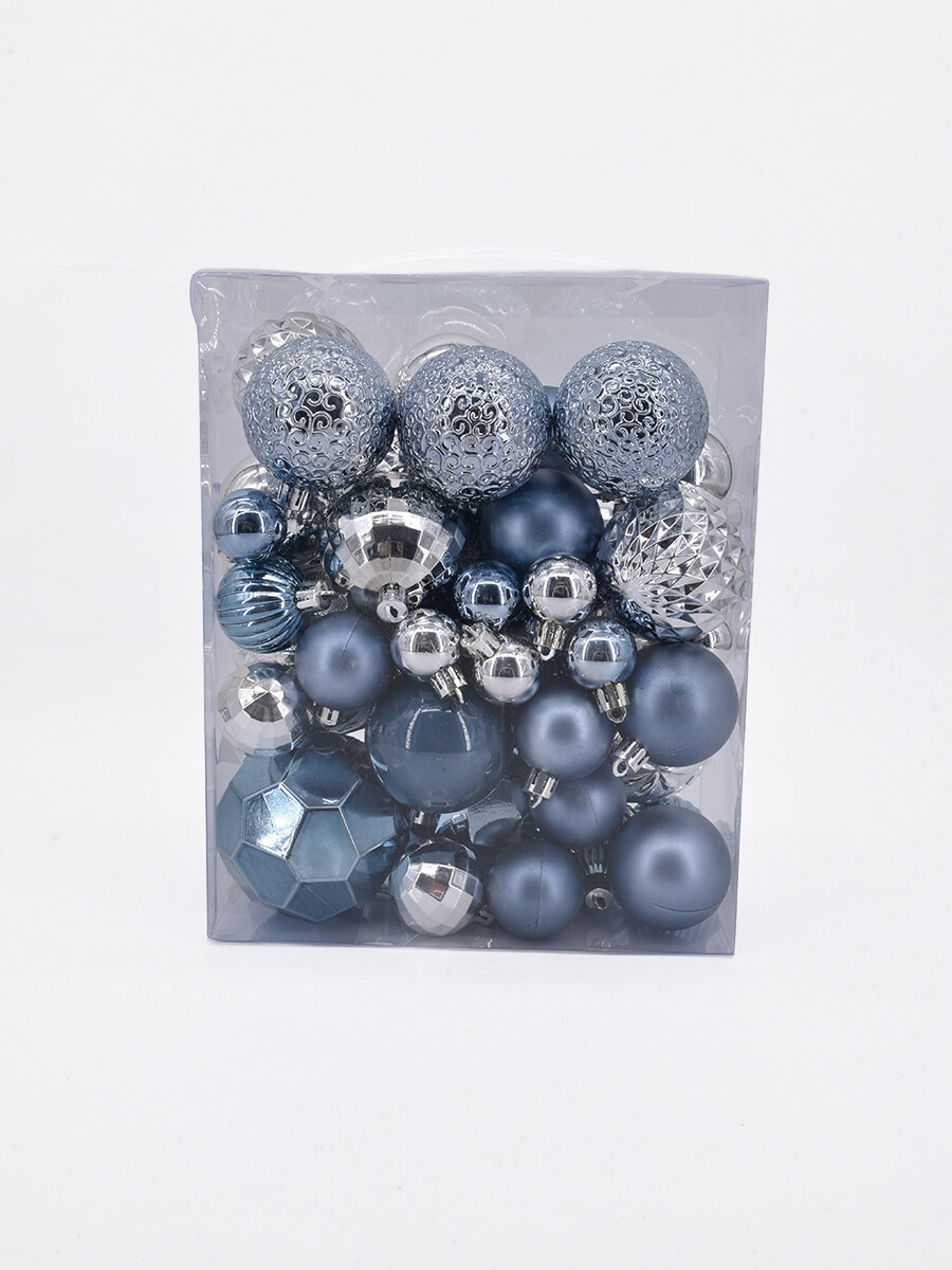 CHIRIMBOLOS CON PUNTERO SET X 50 - AZUL PIEDRA 