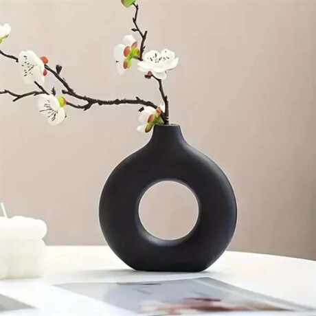 Florero Sara Negro Grande Sc