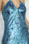 Vestido Agatha Corto Azul