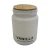 Vela Aromatizante Vidrio con Tapa Corcho 6 x 9 cm BLANCO