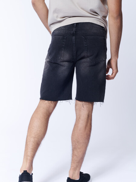 Bermuda jean Gris Oscuro