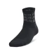 Medias Unisex Under Armour Blanco - Negro - Gris