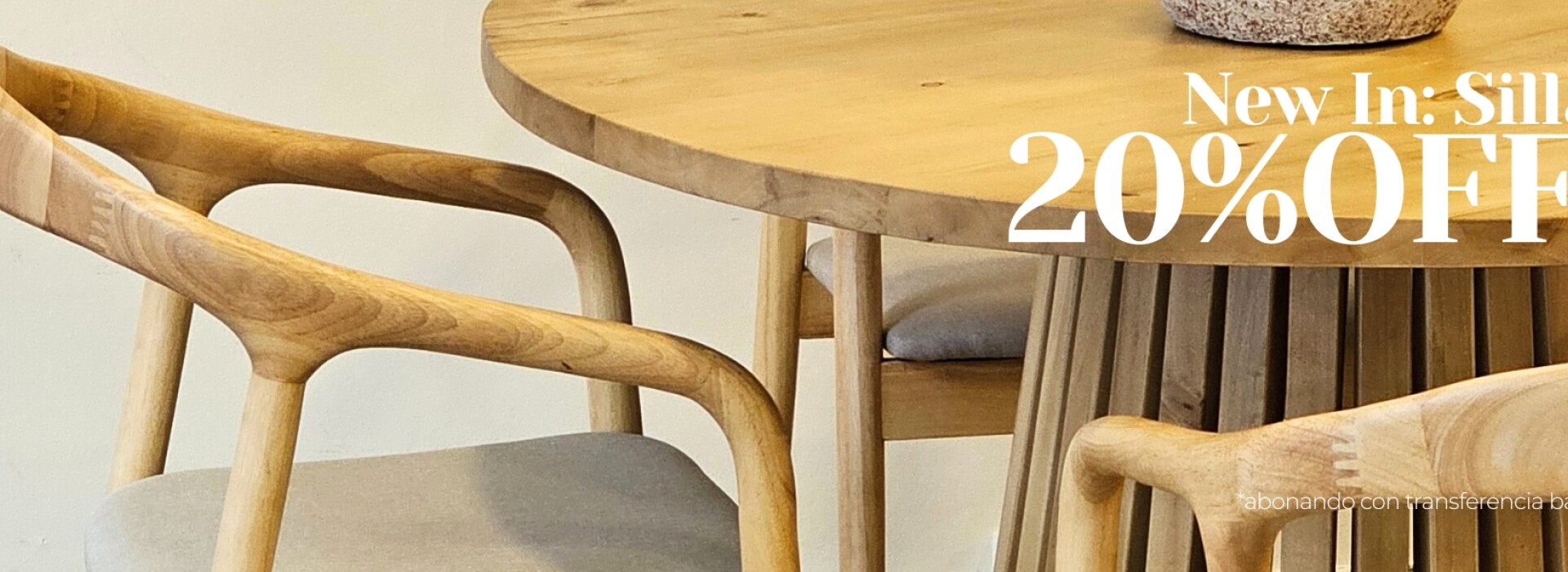 Sillas 20%OFF