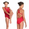 Malla De Natación Entrenamiento Para Niña Arena Girl's Team Swimsuit Swim Pro Solid Rojo