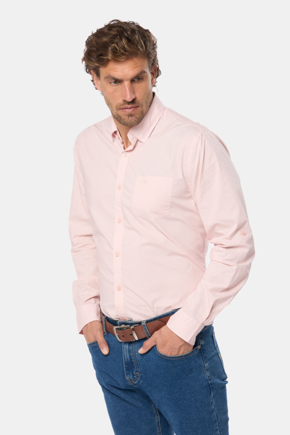 CAMISA LISA Rosa