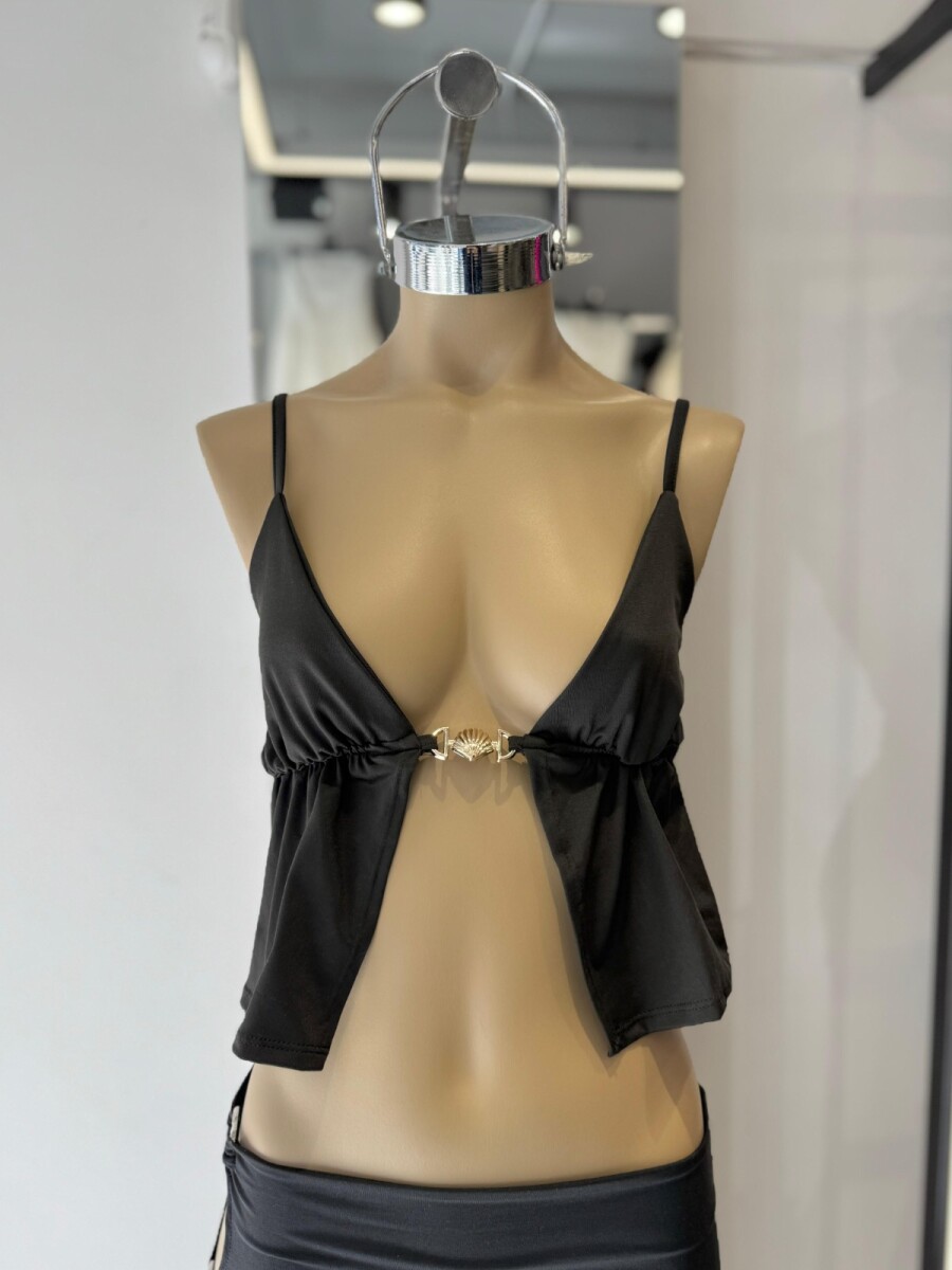 Top mar - Negro 