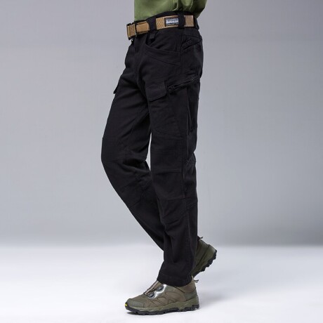 Pantalón táctico IX7 elastizado Negro