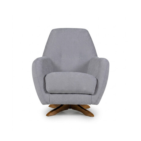 Butaca Mammy Giratoria- Tela Microfibra 10286 (Gris)