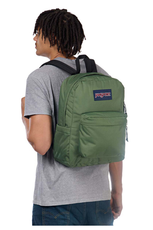MOCHILA JANSPORT SUPERBREAK CARGO GREEN
