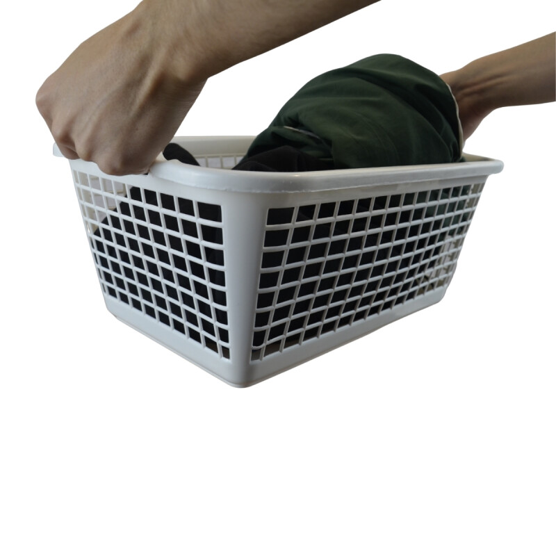 Cesto de ropa multiuso BLANCO