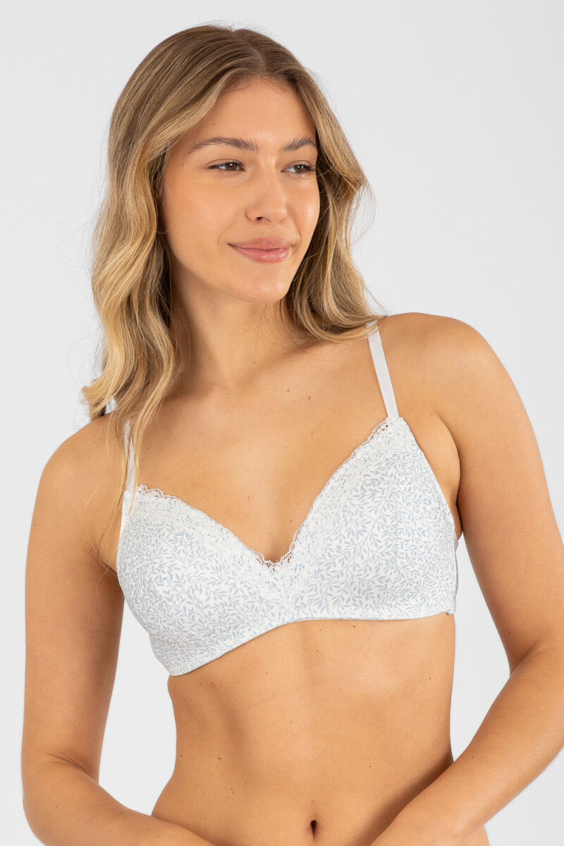 Soutien triangulo minty - Celeste 