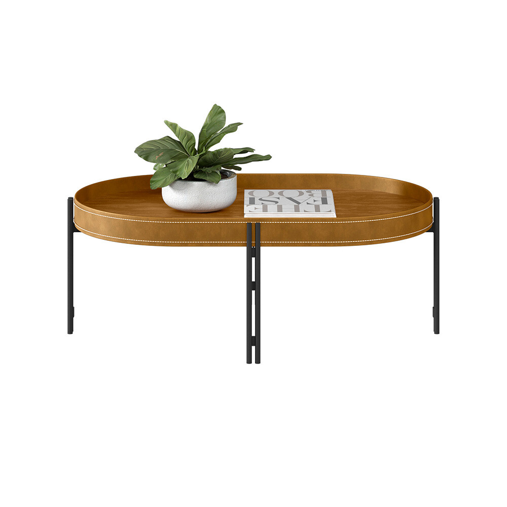 MESA RATONA DE CENTRO MODELO MÓNACO COLOR NATURE/TAURI FOSCO Mesa Ratona De Centro Modelo Mónaco Color Nature/tauri Fosco