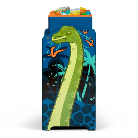 Organizador de juguetes Wisly diseño de dinosaurios 6 Compartimientos