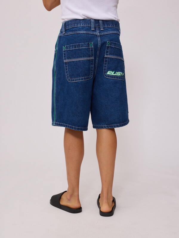 BERMUDA JEAN HALDEN RUSTY Azul Oscuro