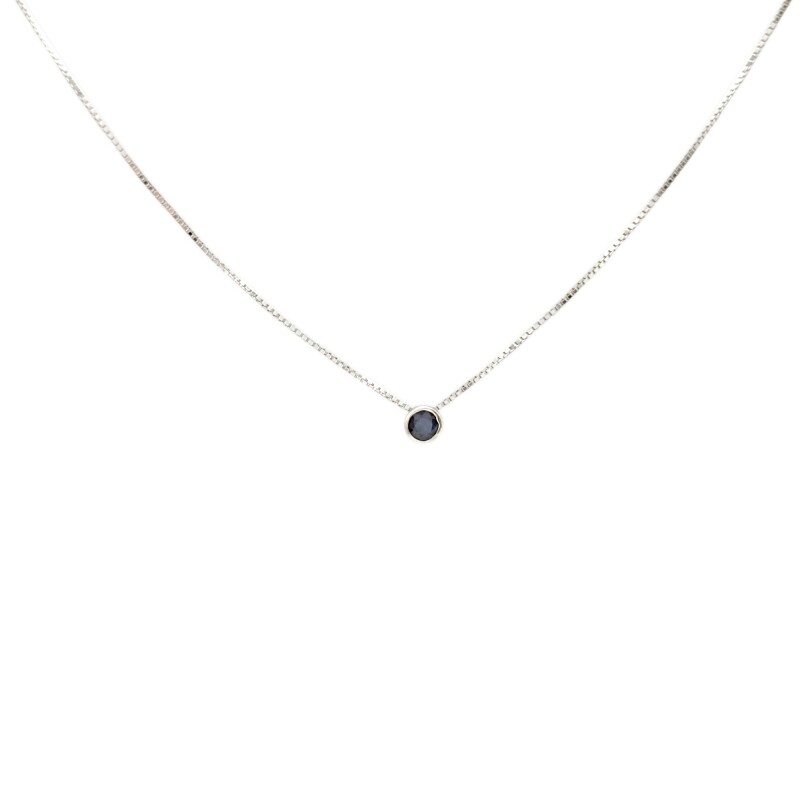 Conjunto solitario Zafiro- Plata 925 - Piedra Zafiro- CJ3020 Conpiedra