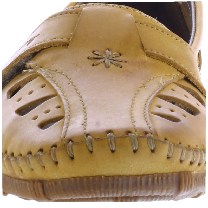 Zapato de Mujer Freeway Casual c/Velcro Marrón