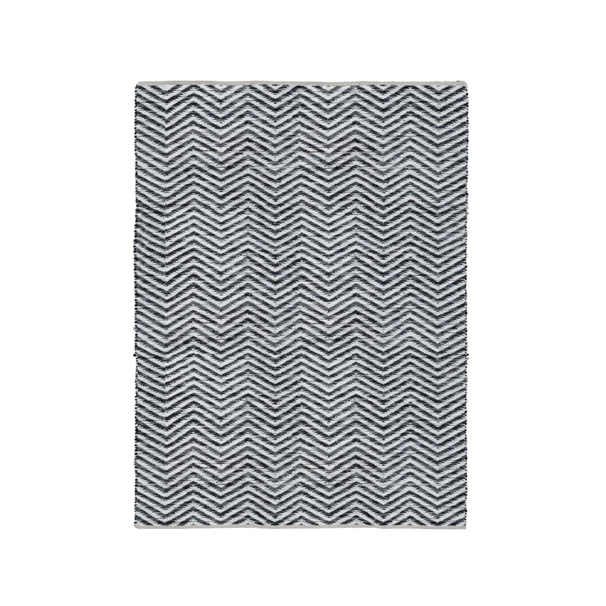 ALFOMBRA ONDAS 244x305CM BLANCO/NEGRO 