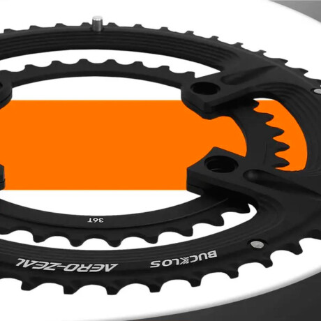Plato para Cadena de Bicicleta Bucklos 53-39T 10/11/12V 001